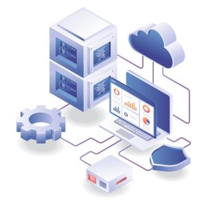 analyst-cloud-server-security-network-free-vector